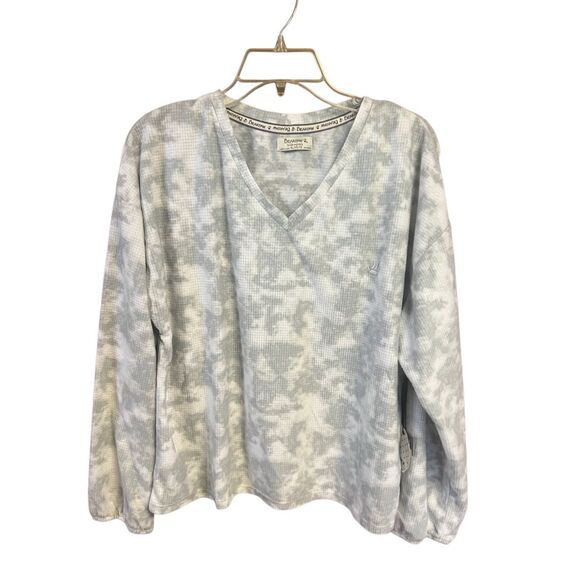 Bearpaw Soft Knit Pullover Gray/white Sz XL NWT - Picture 1 of 7